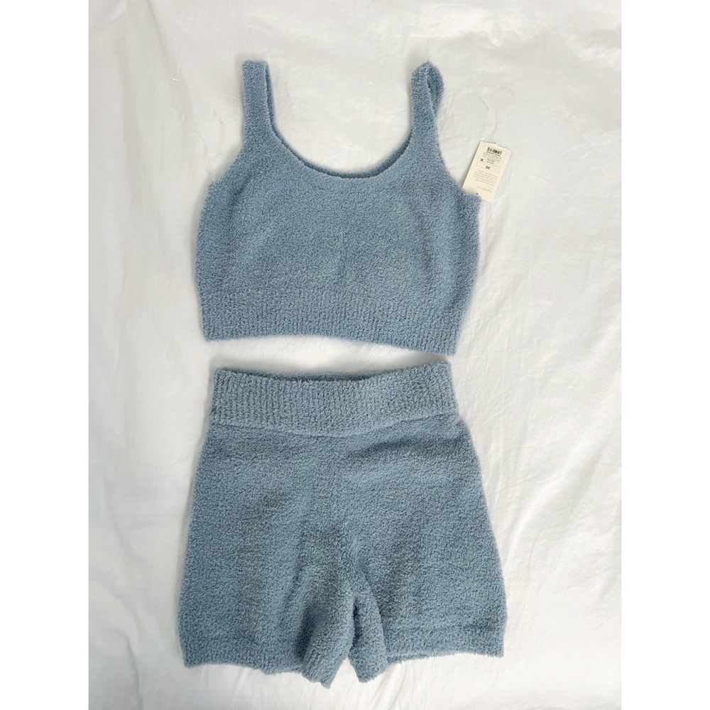 Cozy yarn set in blue - xs